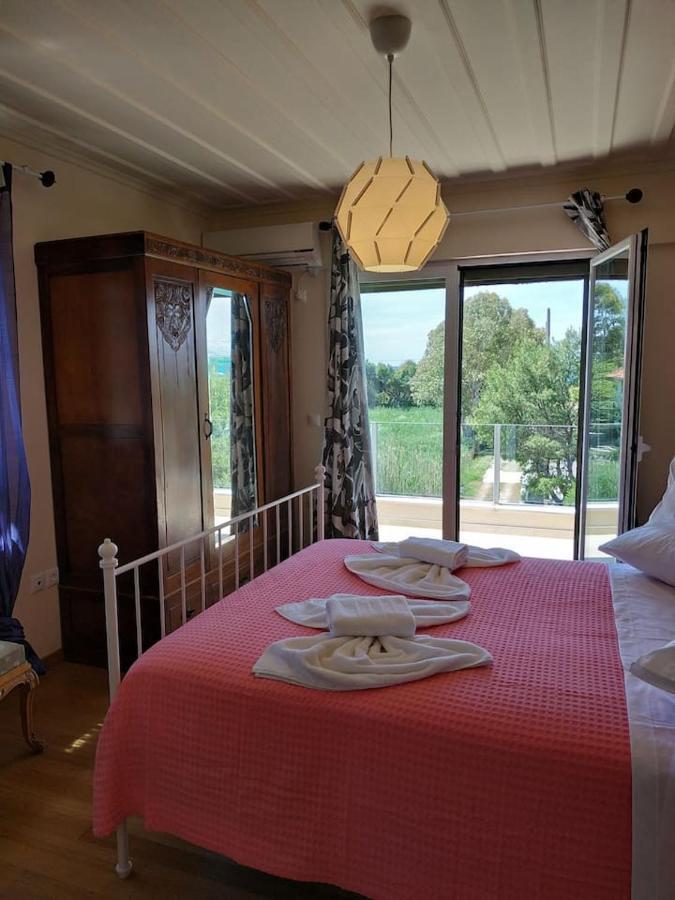 Beachfront Villa Galazio Лефкада Экстерьер фото